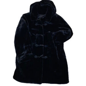 DENNIS BASSO Faux Fur Coat